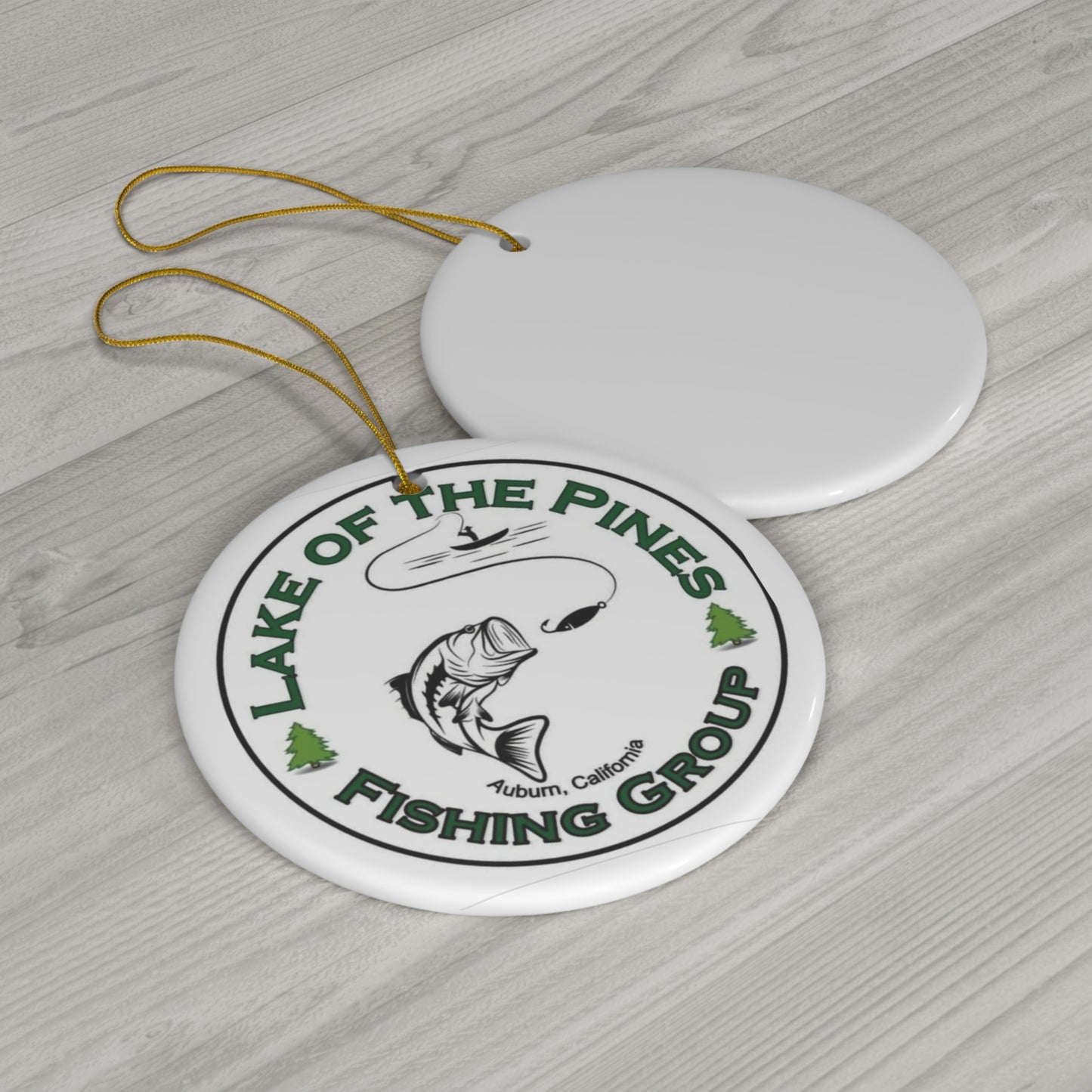 LOP Fishing Group - Ceramic Ornament, 4 Shapes