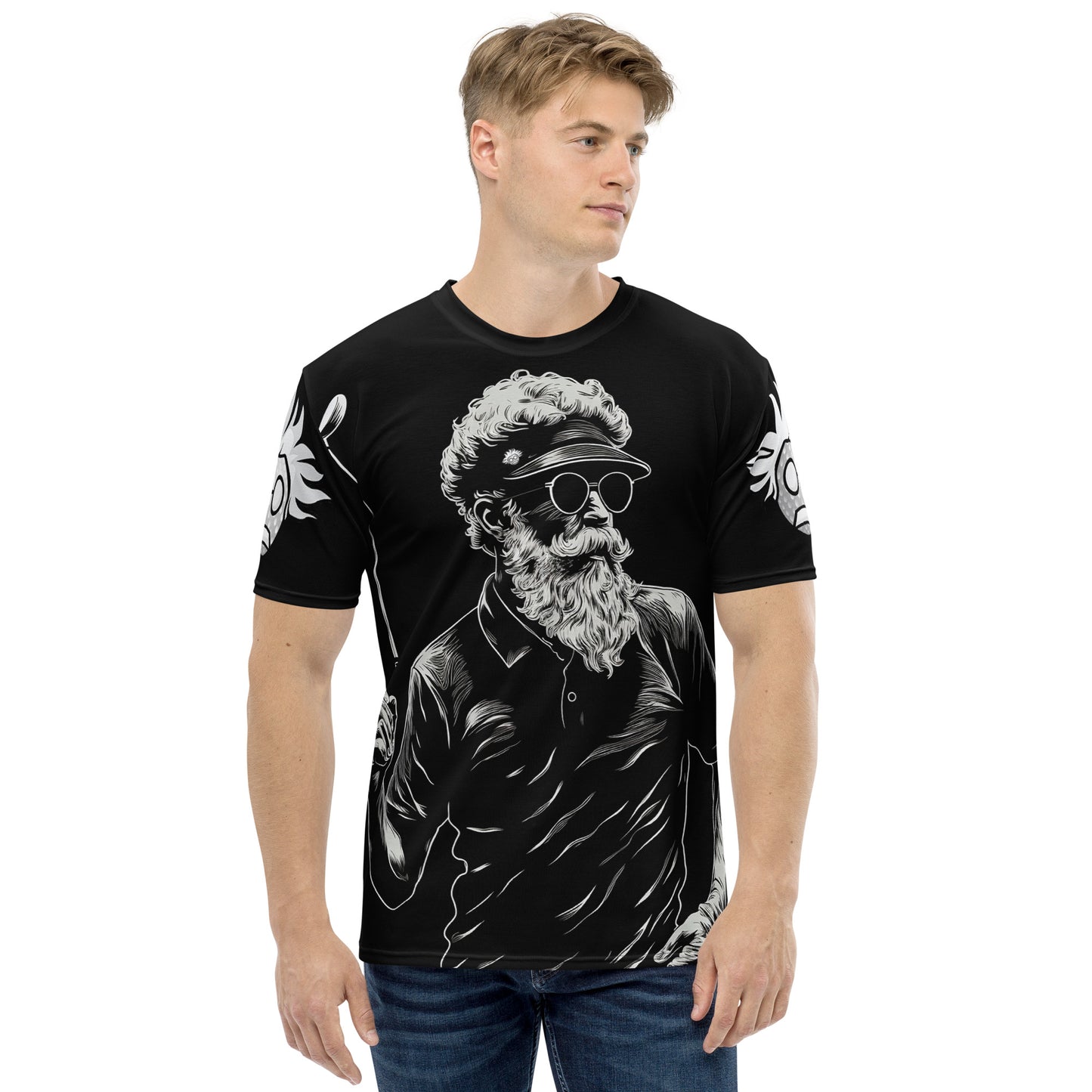 Real Golf David Black Men's t-shirt