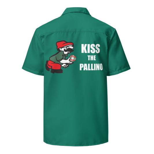 Kiss the Pallino - Boccerinos - Unisex button shirt