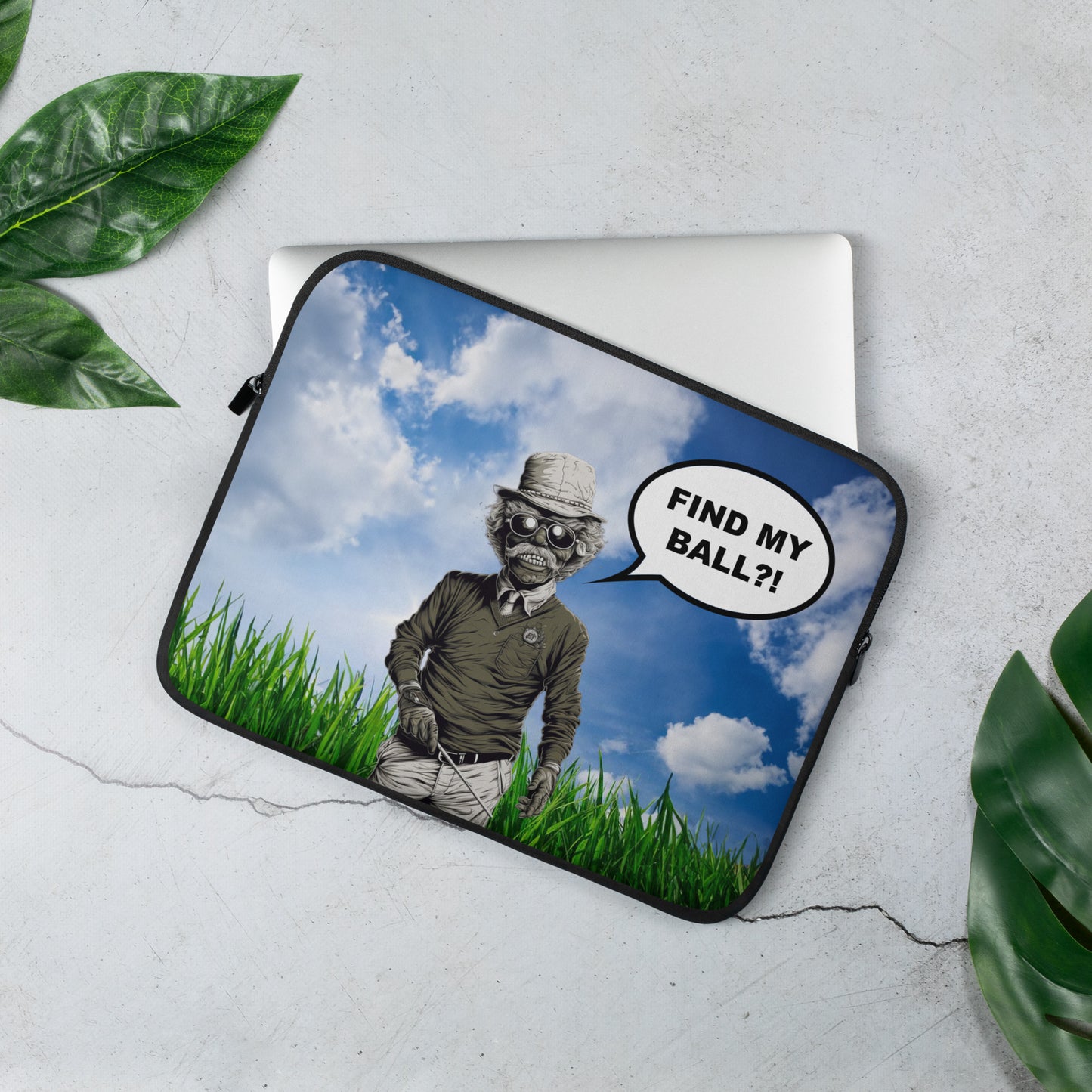 Real Golf - Find My Ball - Laptop Sleeve