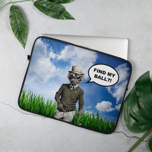 Real Golf - Find My Ball - Laptop Sleeve