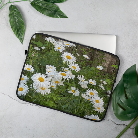 Real Golf Daisies Laptop Sleeve