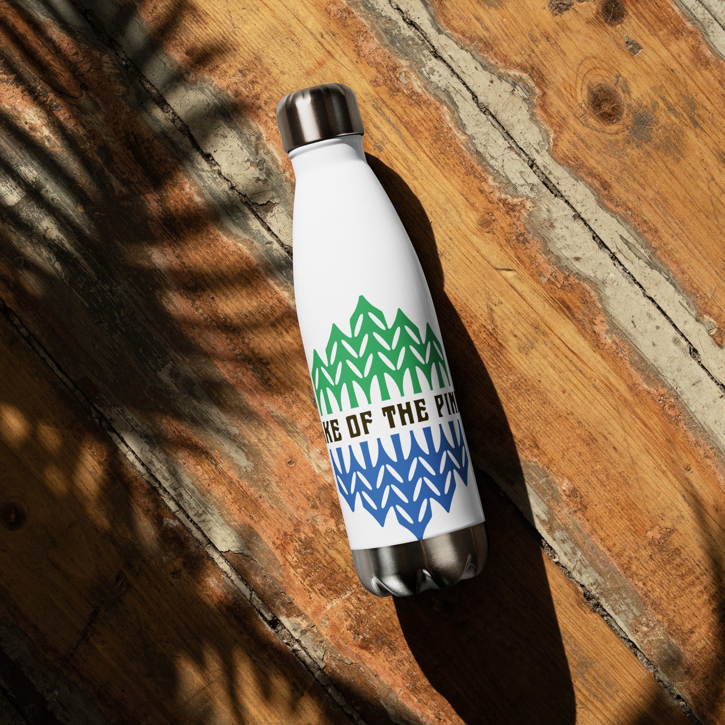 Lake of the Pines - Stainless steel water bottle