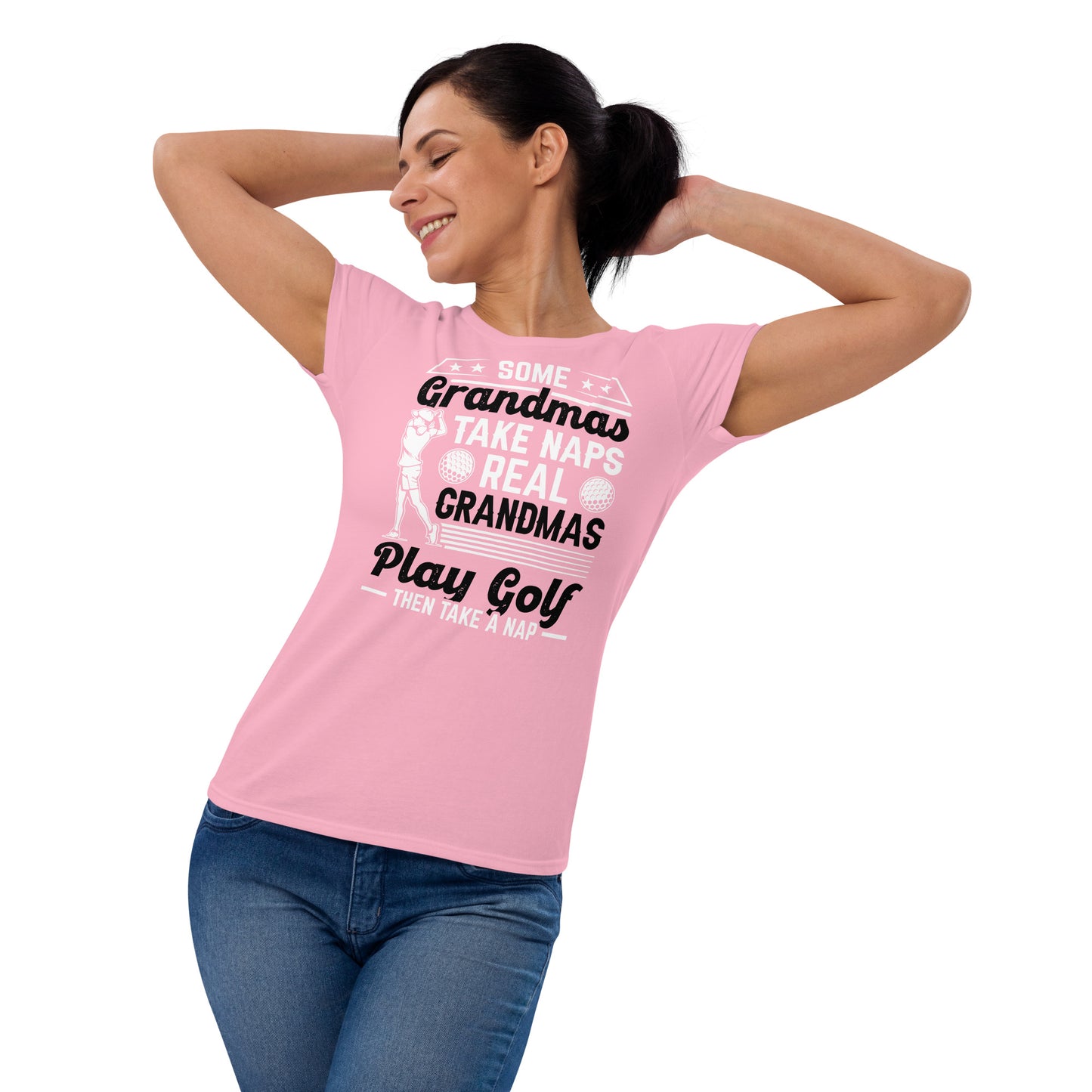 Some Grandmas Play Golf - Women's short sleeve t-shirt - LOP