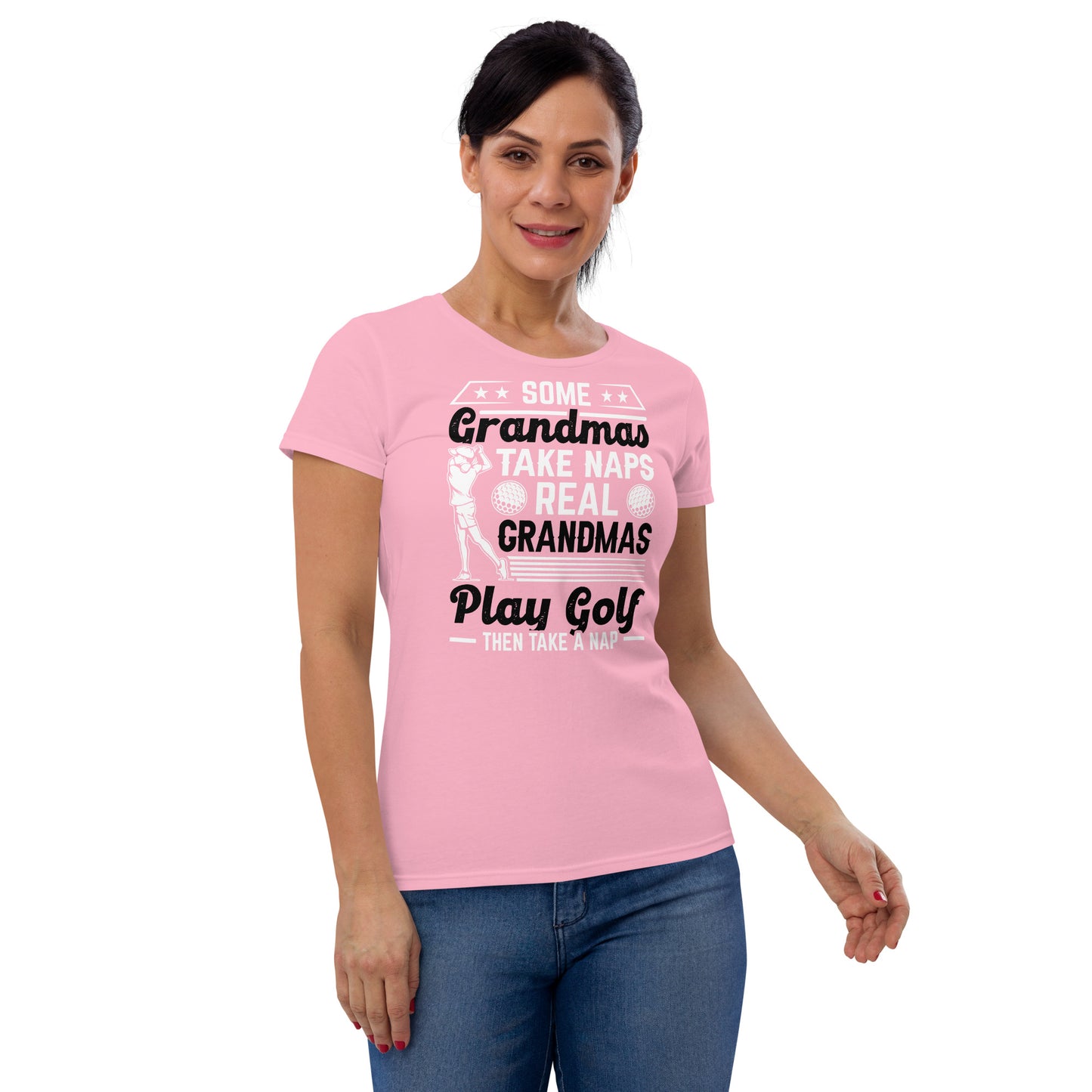 Some Grandmas Play Golf - Women's short sleeve t-shirt - LOP